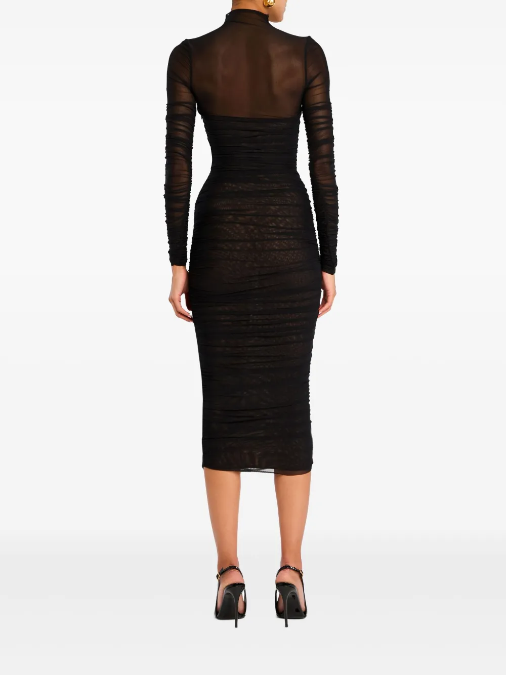 Shop Ser.o.ya Trina Dress In Black
