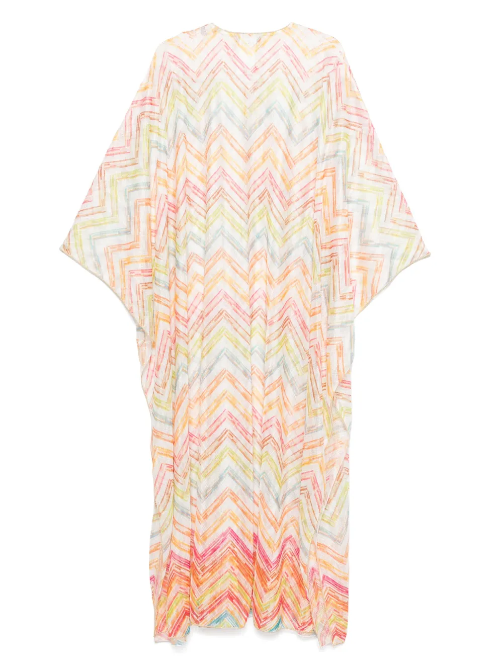 Missoni Tuniek met zigzagprint - Wit