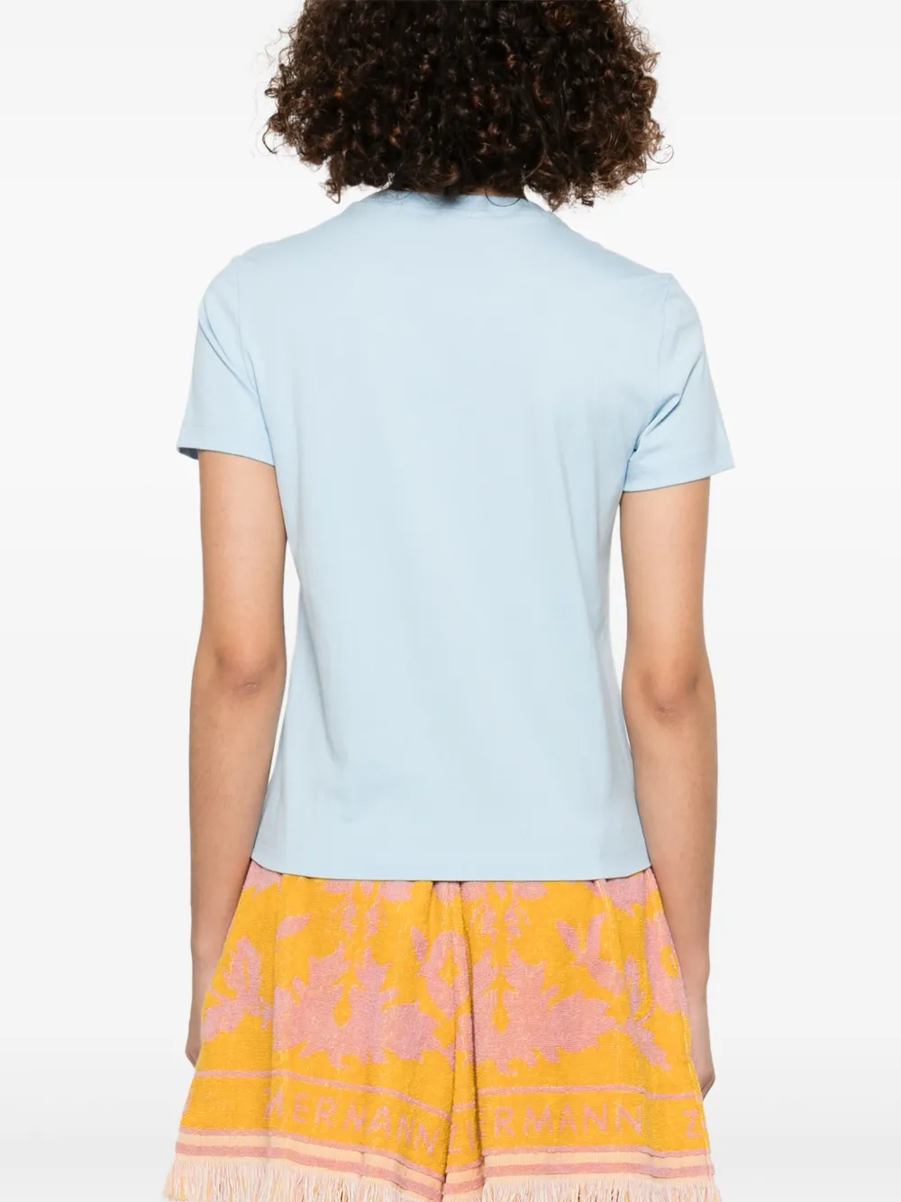 Casablanca T-shirt met print Blauw