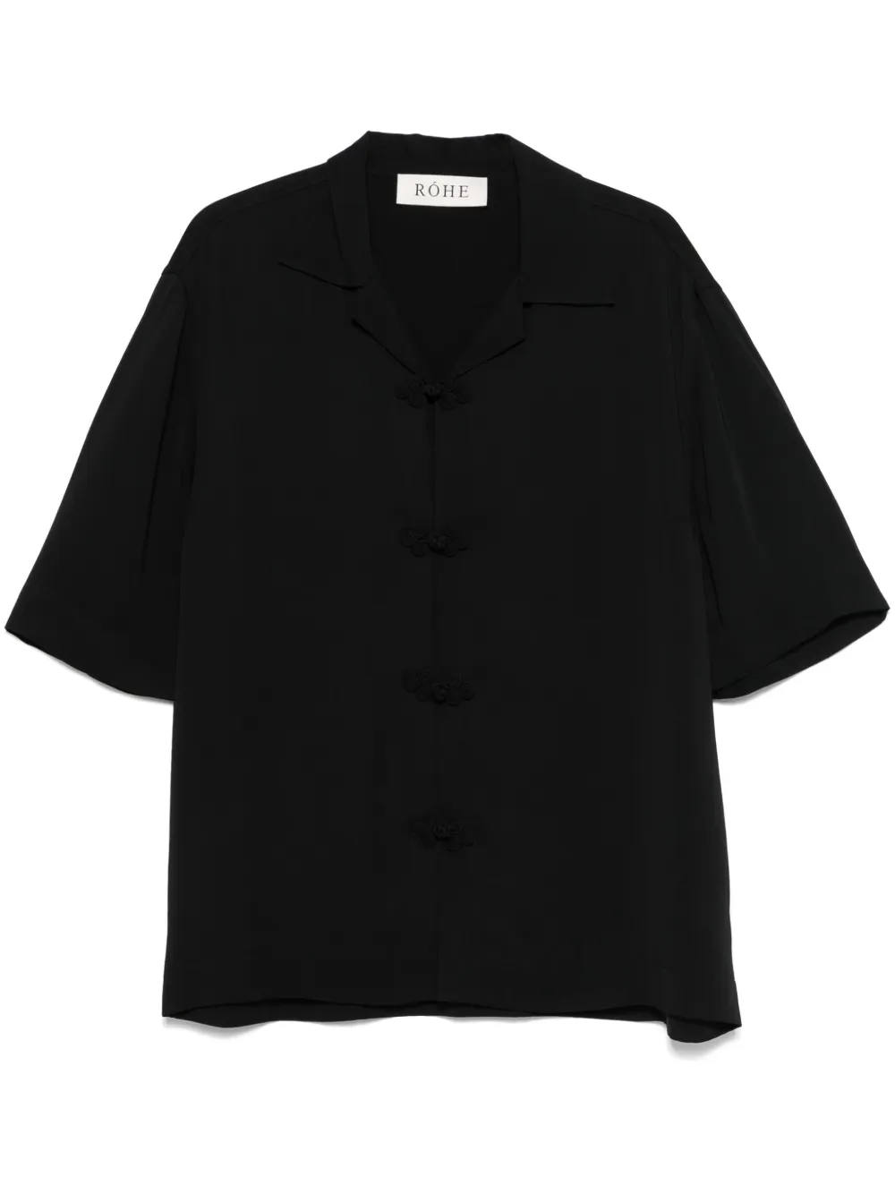 Róhe Camicia con applicazioni | nero | Image 1