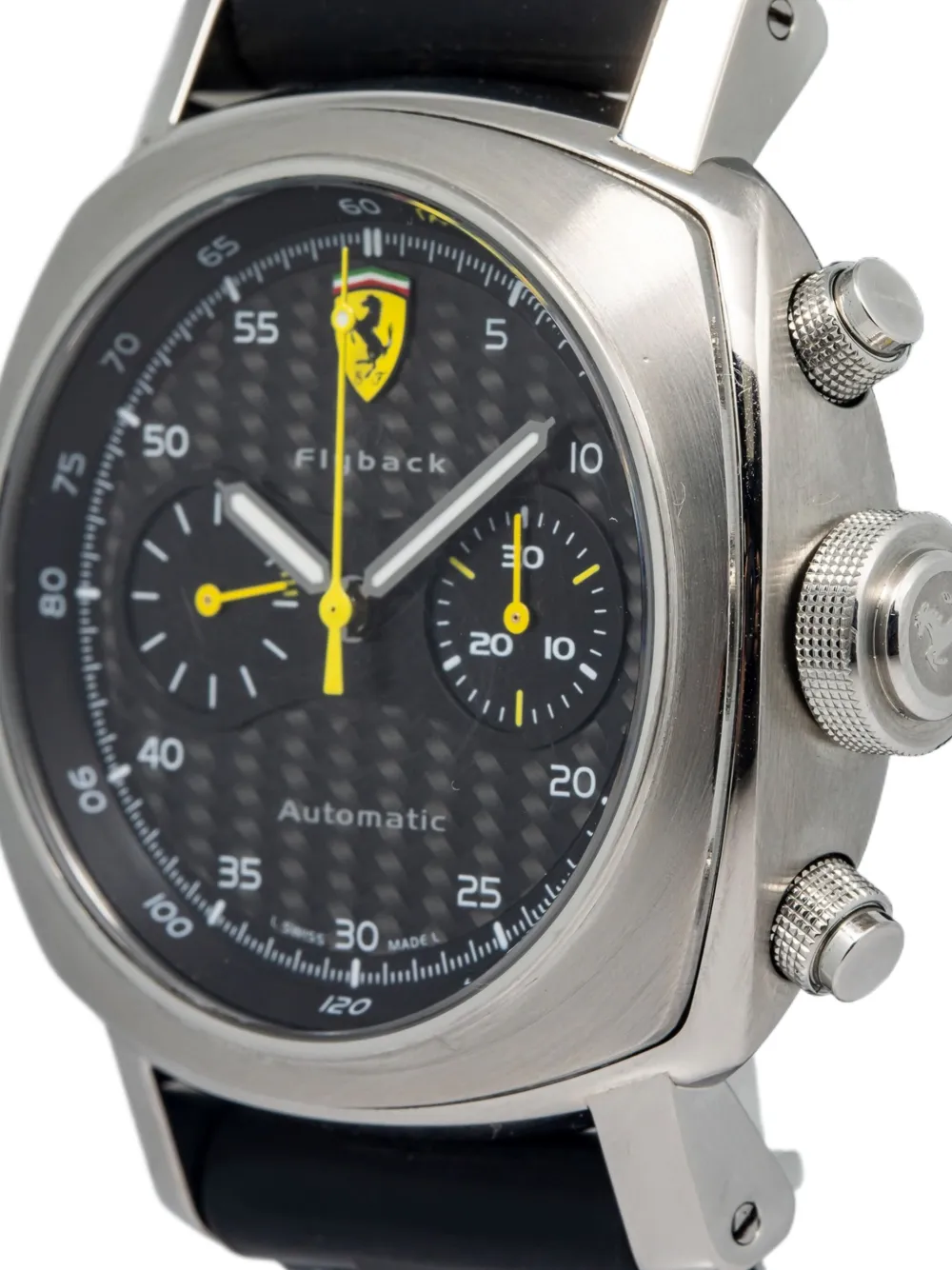 Panerai x Ferrari pre-owned Flyback 45 mm horloge - Zwart