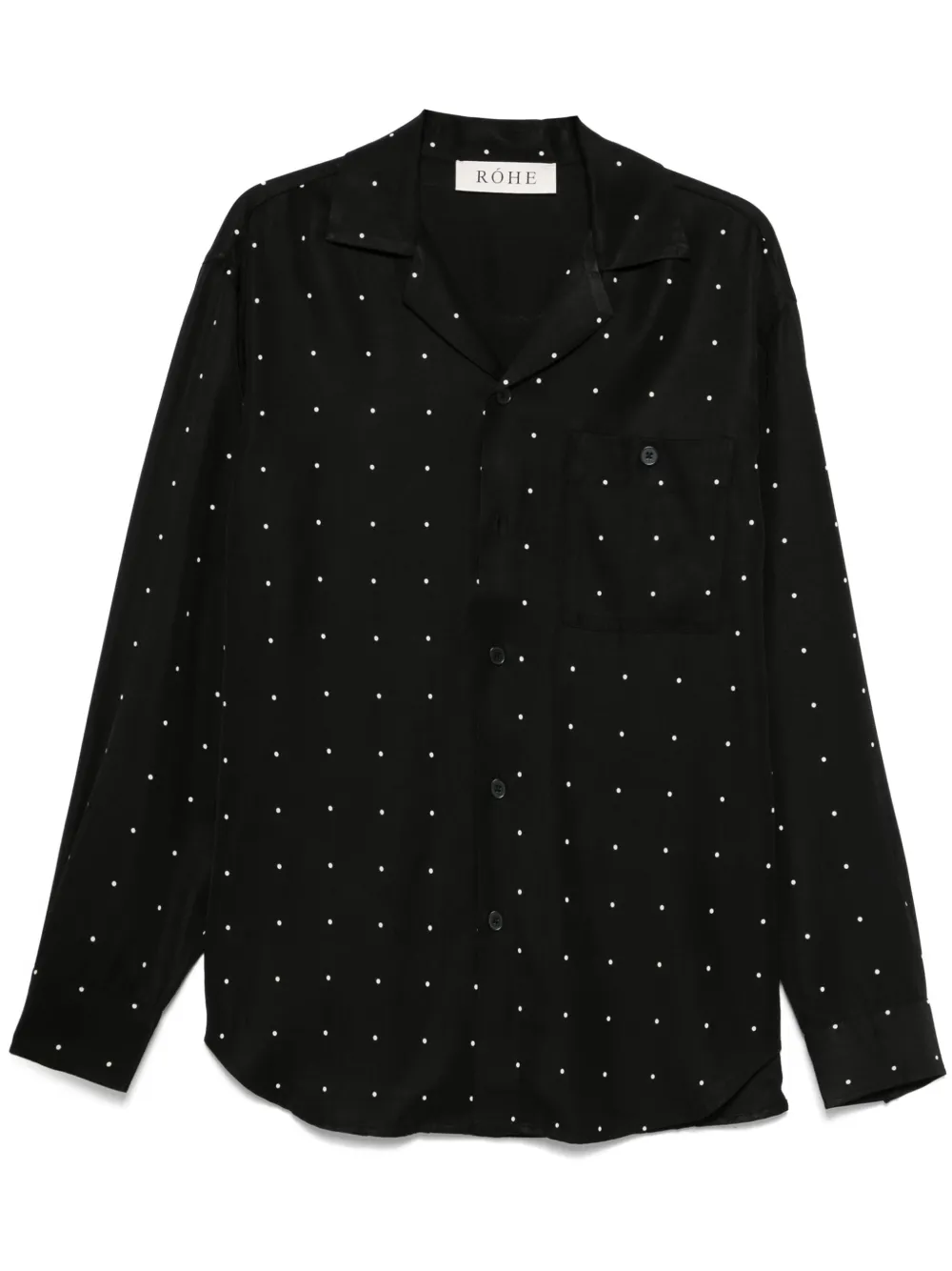 Róhe polka-dot shirt