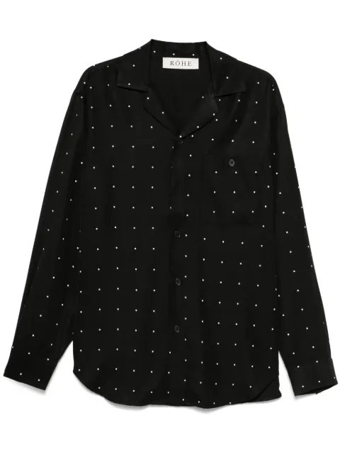 Róhe chemise à pois
