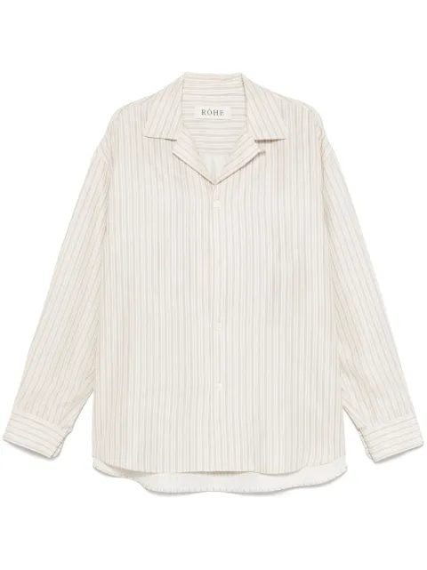 Róhe camisa con rayas estampadas