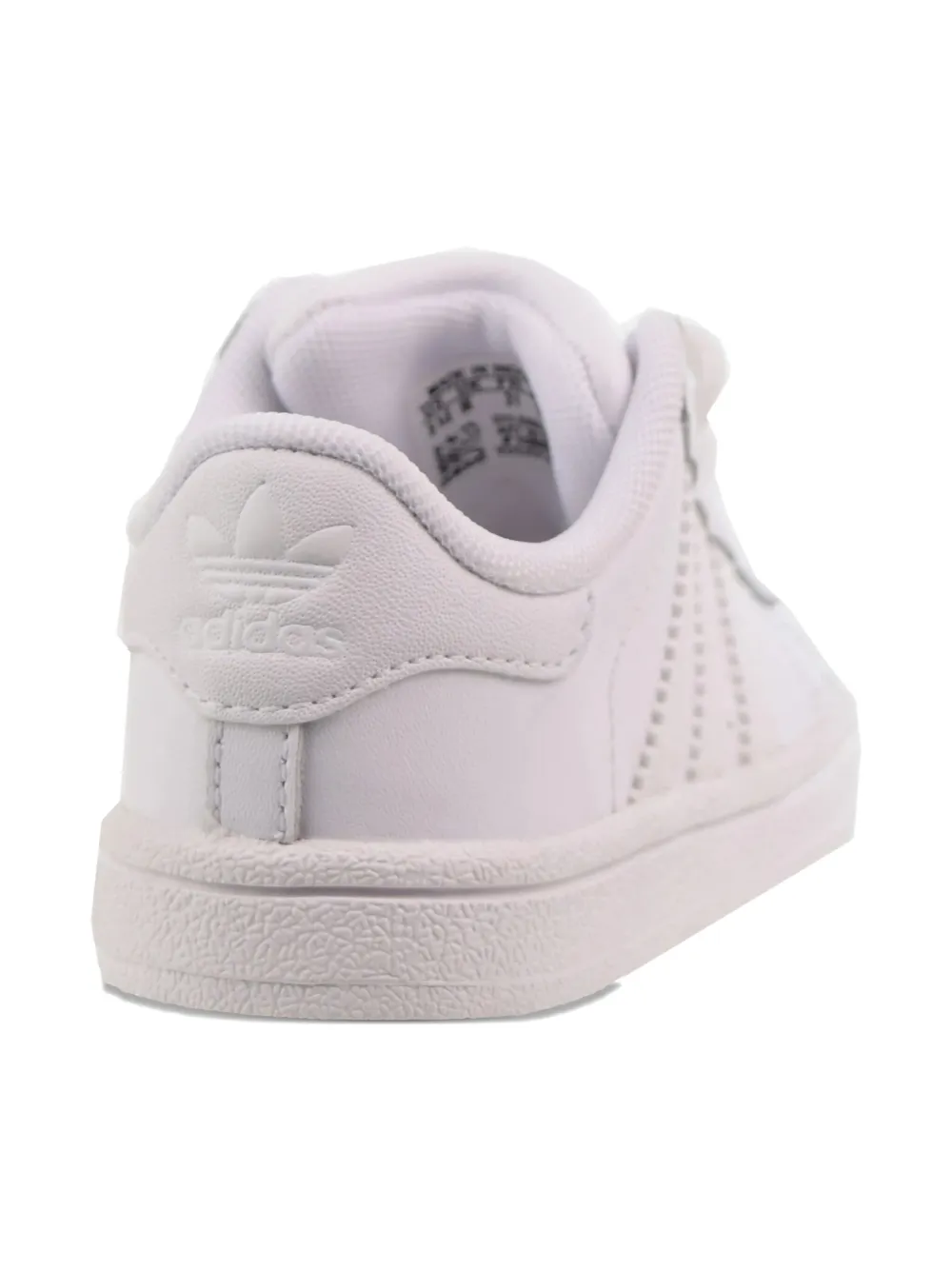 adidas Kids Superstar II "Triple White" sneakers
