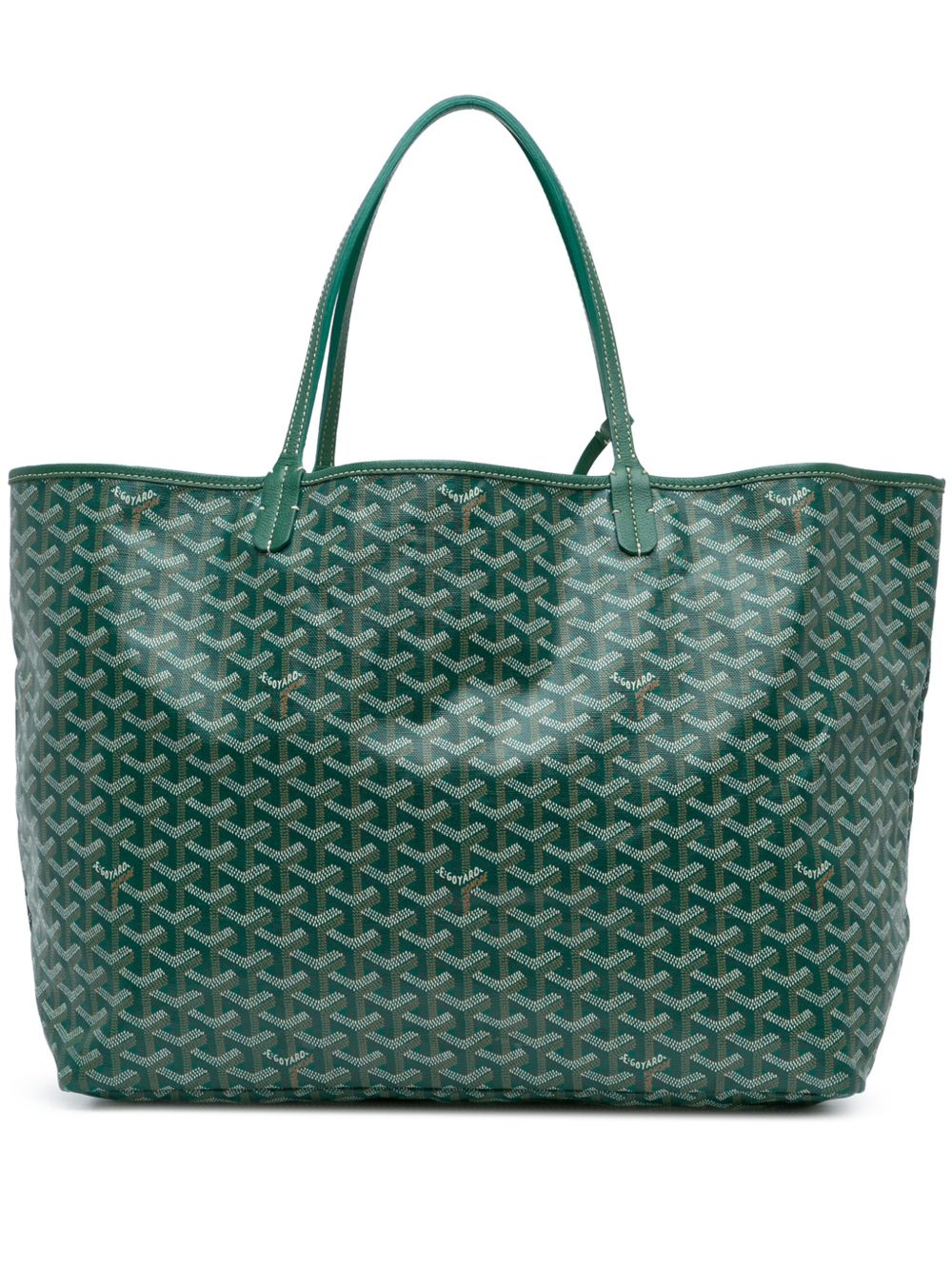 GOYARD 2019 GOYARDINE SAINT LOUIS GM TOTE BAG