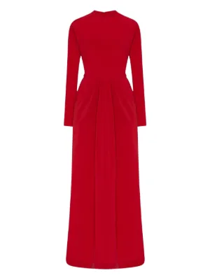 green emerald velvet dress The Row Dress  paisleywithlove