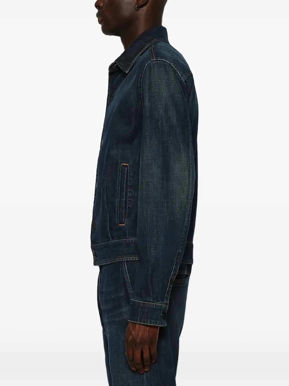 Lanvin Denim overshirt Blauw