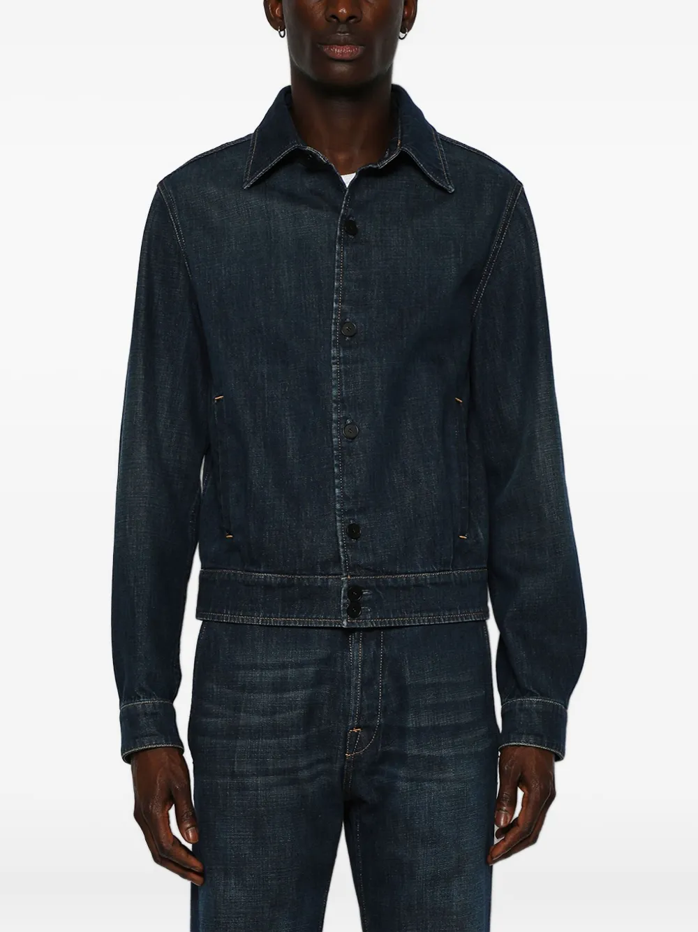 Lanvin Denim overshirt Blauw