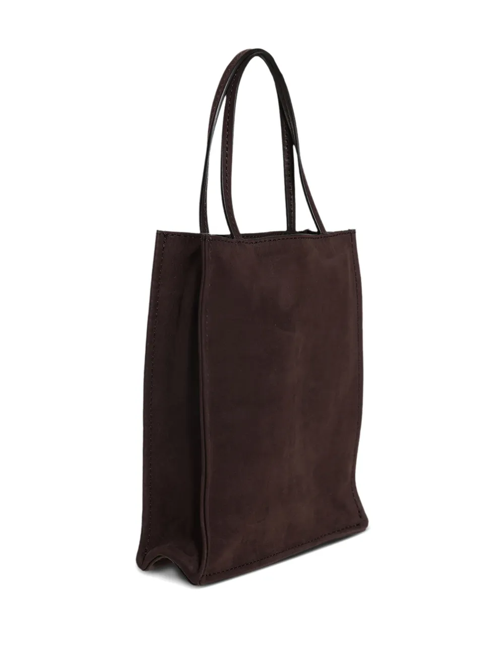 The Row Small To Go Tote Bag In Burgundy