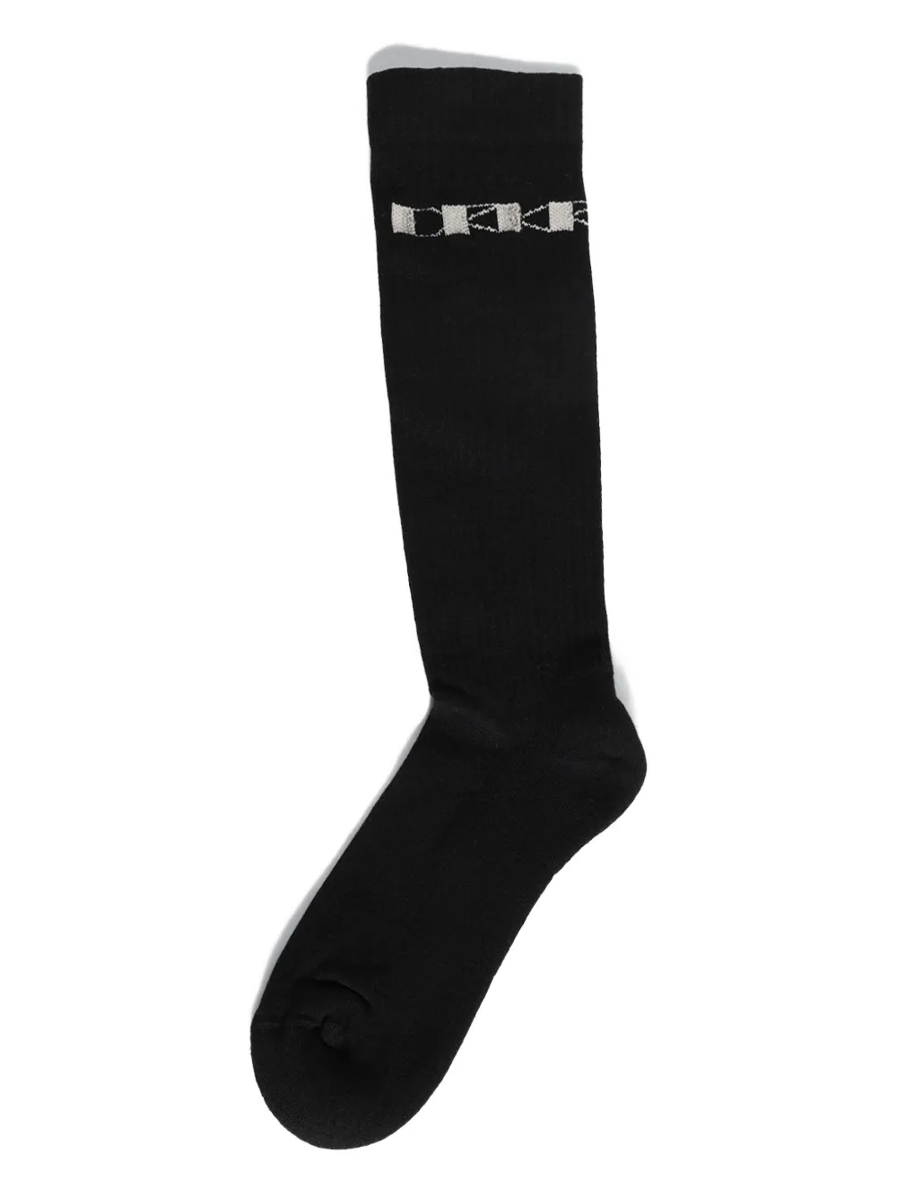 Rick Owens DRKSHDW knee-high socks | Black | Image 1