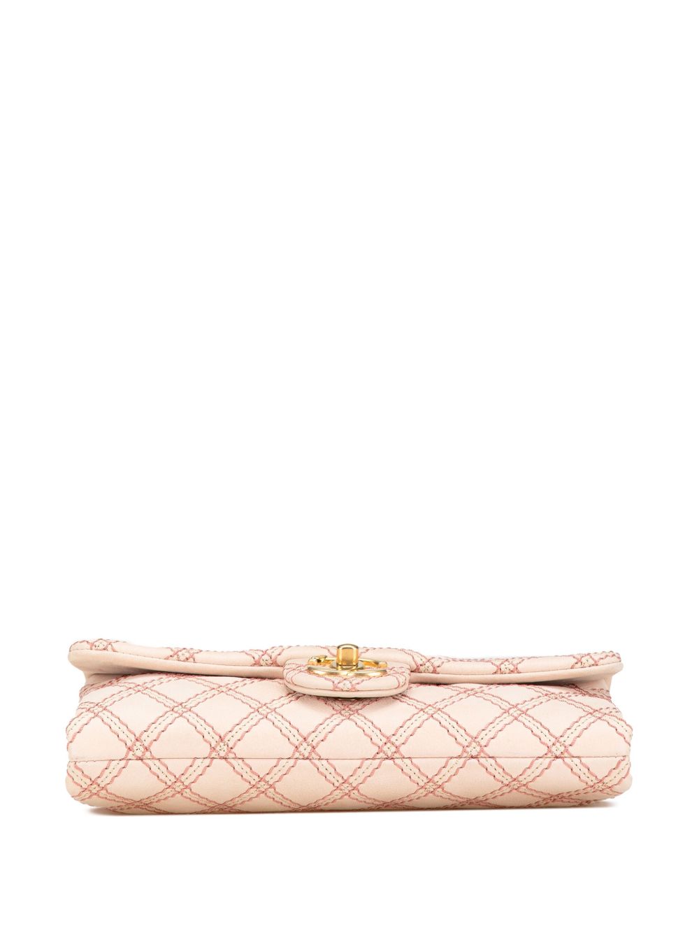 CHANEL 2014 SMALL CALFSKIN TRIPLE STITCHED FLAP CROSSBODY BAG