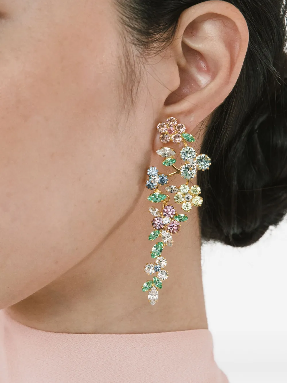 Jennifer Behr Daylin earrings - Groen