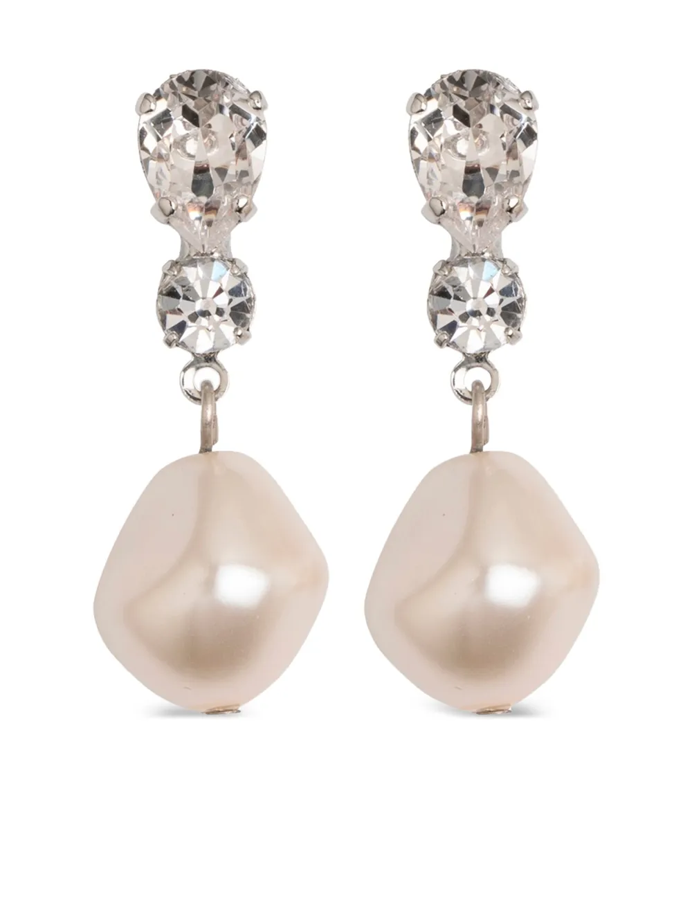 Jennifer Behr Kristina earrings | White | Image 1