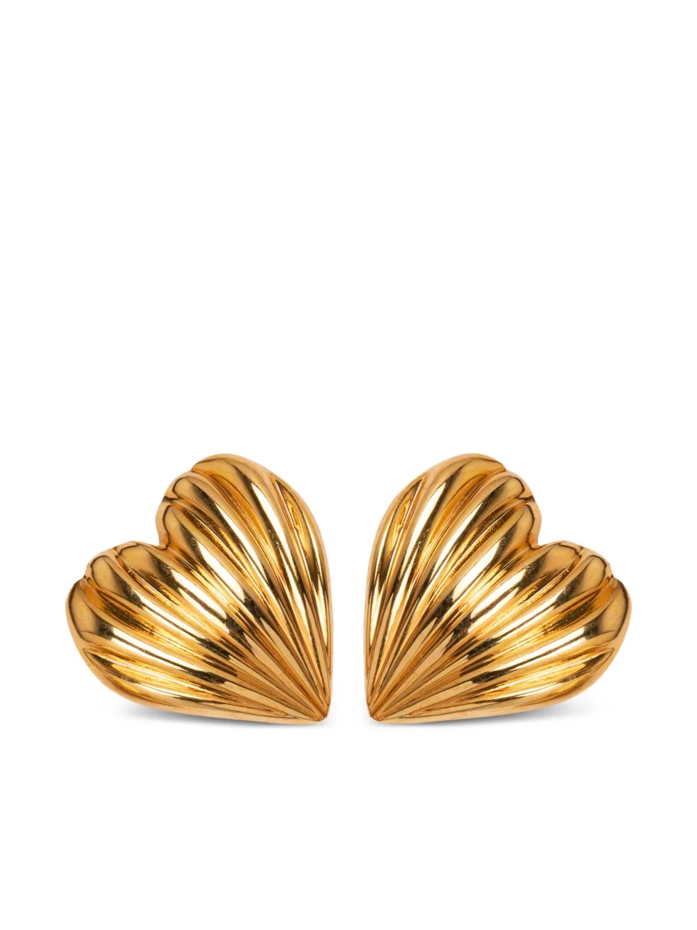 Libi heart-shaped earrings