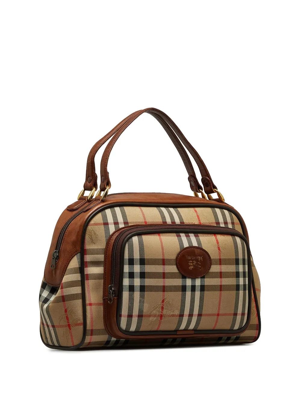 Burberry Pre-Owned 2000-2010 Haymarket Check shopper - Bruin