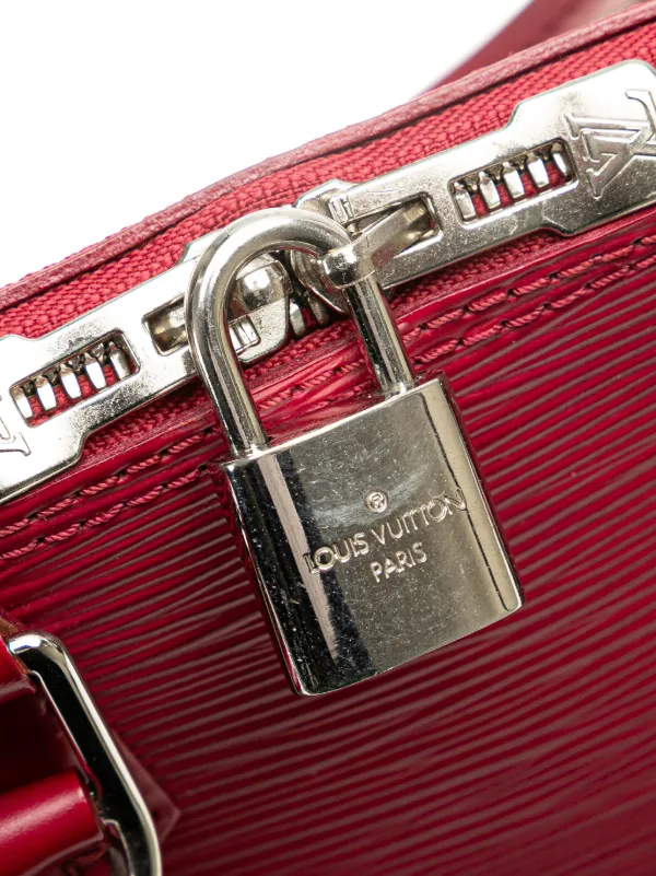 Louis Vuitton Pre-Owned 2015 Epi Alma BB Satchel Red FARFETCH PH