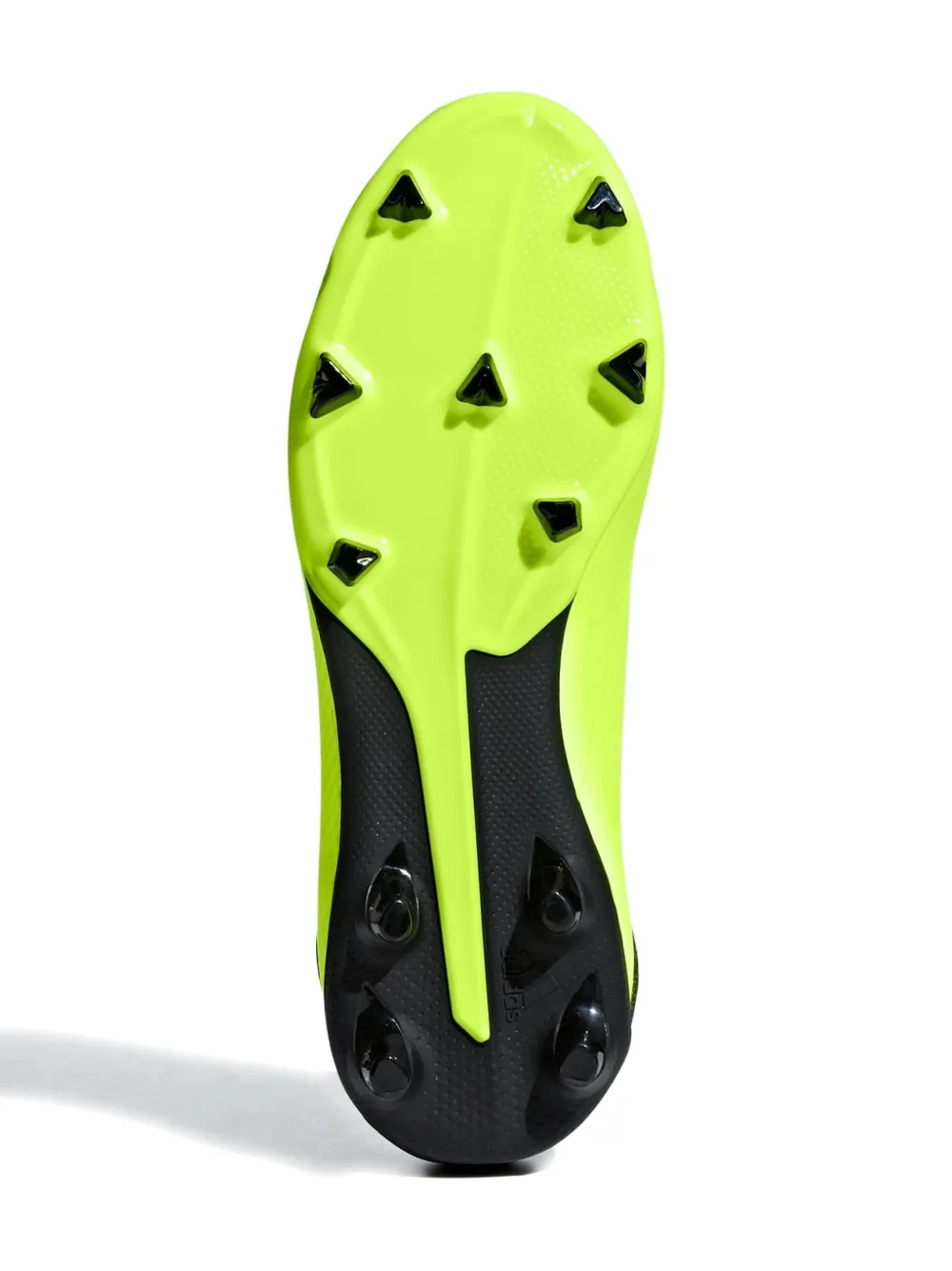 Adidas Originals X 18.3 Firm Ground "solar Yellow/core Black/solar Yellow" Sneakers In Multi