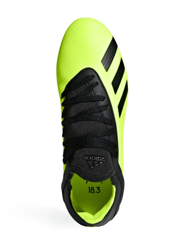 Adidas Kids X 18.3 Firm Ground "Solar Yellow/Core Black/Solar Yellow"  Sneakers | Green | FARFETCH