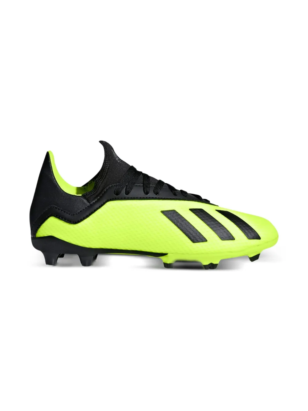adidas Kids X 18.3 Firm Ground "Solar Yellow Core Black Solar Yellow" sneakers Green