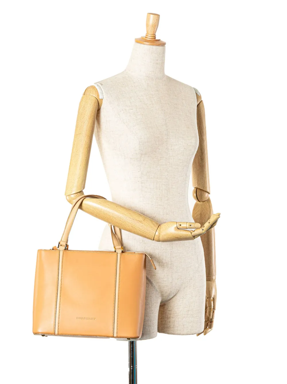 Burberry Pre-Owned 2000-2017 leren handtas - Bruin