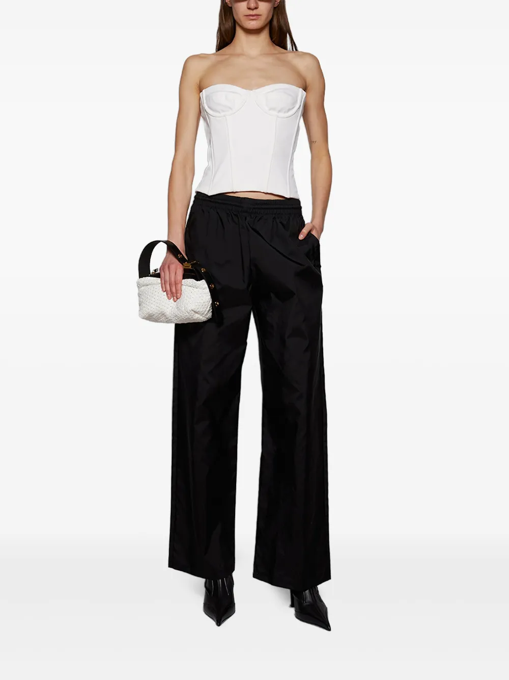 WARDROBE.NYC semi Matte bustier | Vests & Tank Tops | Image 2