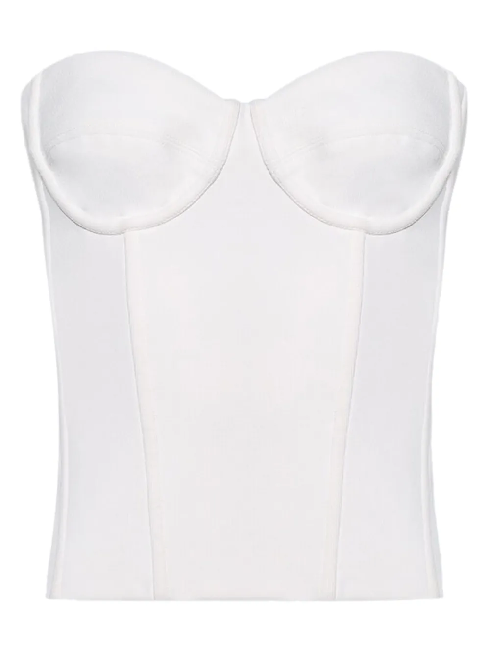 WARDROBE.NYC semi Matte bustier | White | Image 1