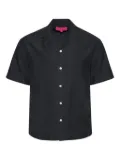 The Elder Statesman short-sleeve button-down shirt - Black