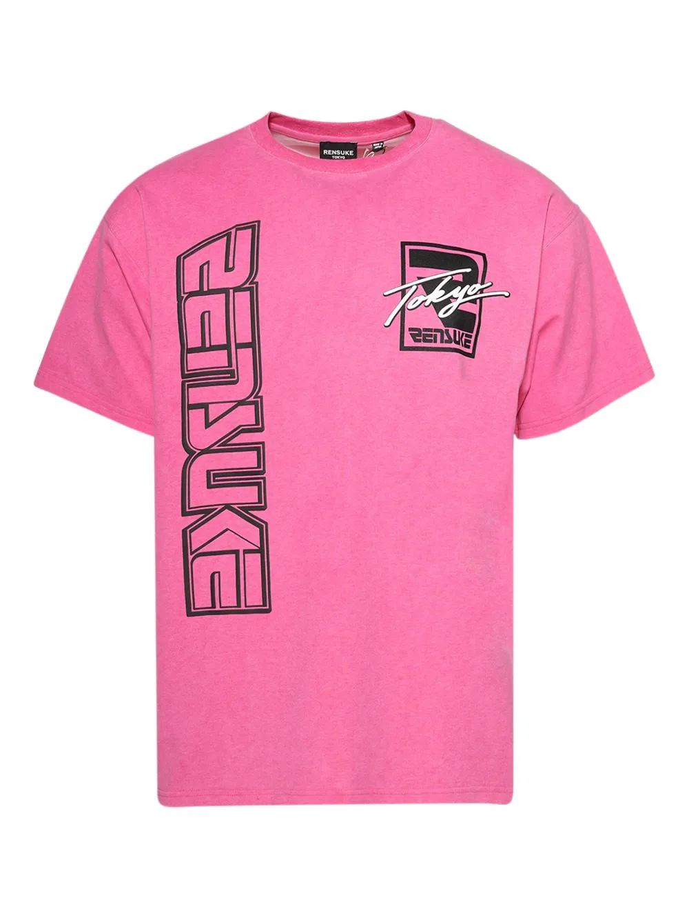 RENSUKE TOKYO graphic-print t-shirt - ホワイト RENSUKE TOKYO graphic-print t-shirt - ホワイト