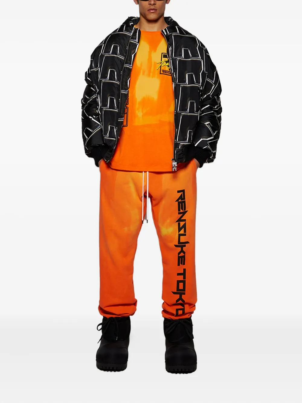RENSUKE TOKYO  logo-print tracksuit bottoms | Sweatpants | Image 2