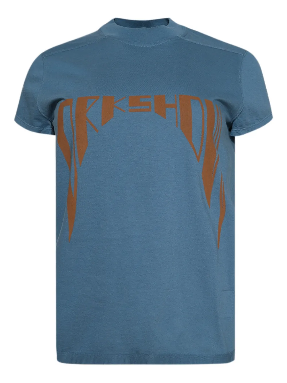 Rick Owens DRKSHDW playera con estampado gráfico | azul | Image 1