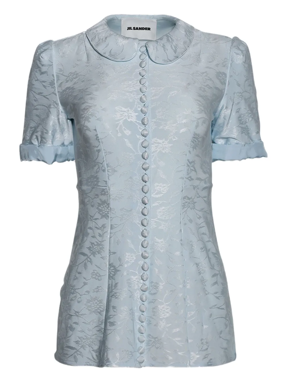 Jil Sander Peter Pan-collar blouse | Blue | Image 1