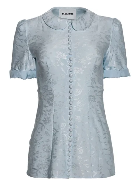 Jil Sander Peter Pan-collar blouse 