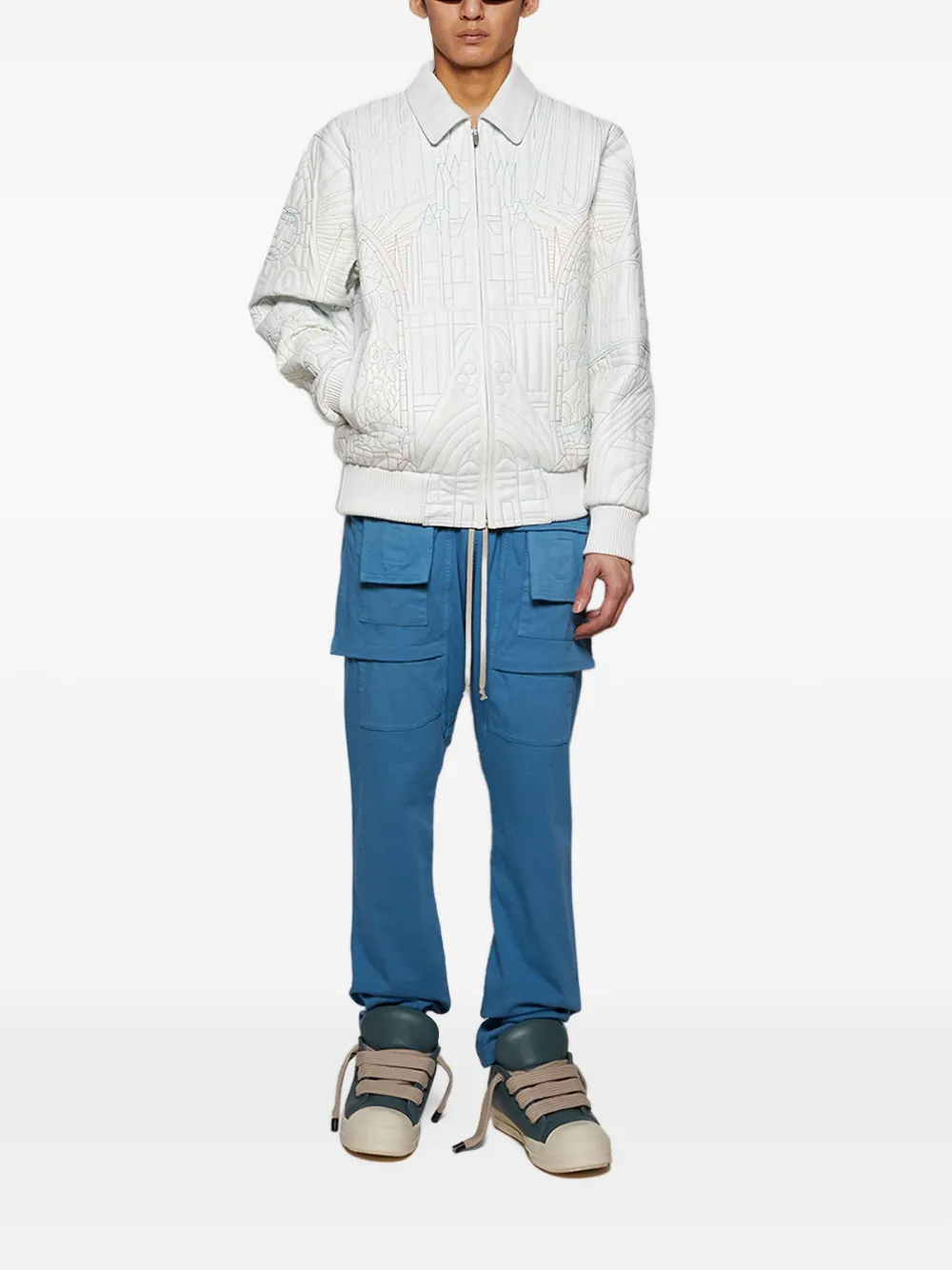 Rick Owens DRKSHDW Cargo broek - Blauw