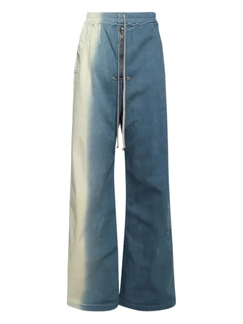 Rick Owens DRKSHDW tie-dye flared jeans