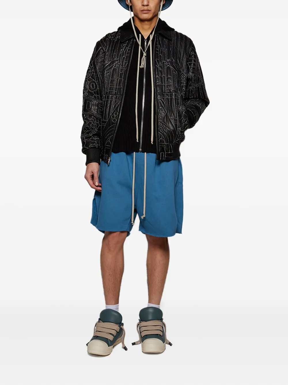 Rick Owens DRKSHDW shorts con pretina elástica | Bermudas | Image 2
