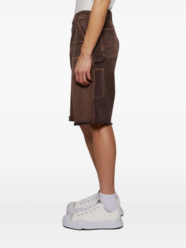 HELLSTAR ショートパンツ | ブラウン | FARFETCH JP