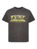 RENSUKE TOKYO logo-print cotton t-shirt - Grey
