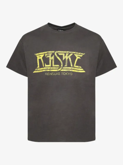 RENSUKE TOKYO logo-print cotton t-shirt