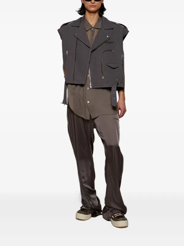 Rick Owens ノースリーブ シャツ | グレー | FARFETCH JP