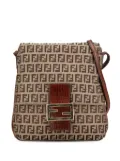 Fendi Pre-Owned 2000-2010 Zucchino Canvas crossbody bag - Brown