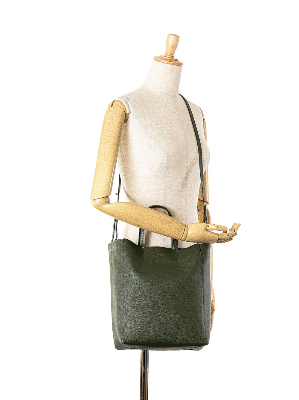 Céline Pre-Owned 1990-2024 Small Vertical Cabas satchel - Green