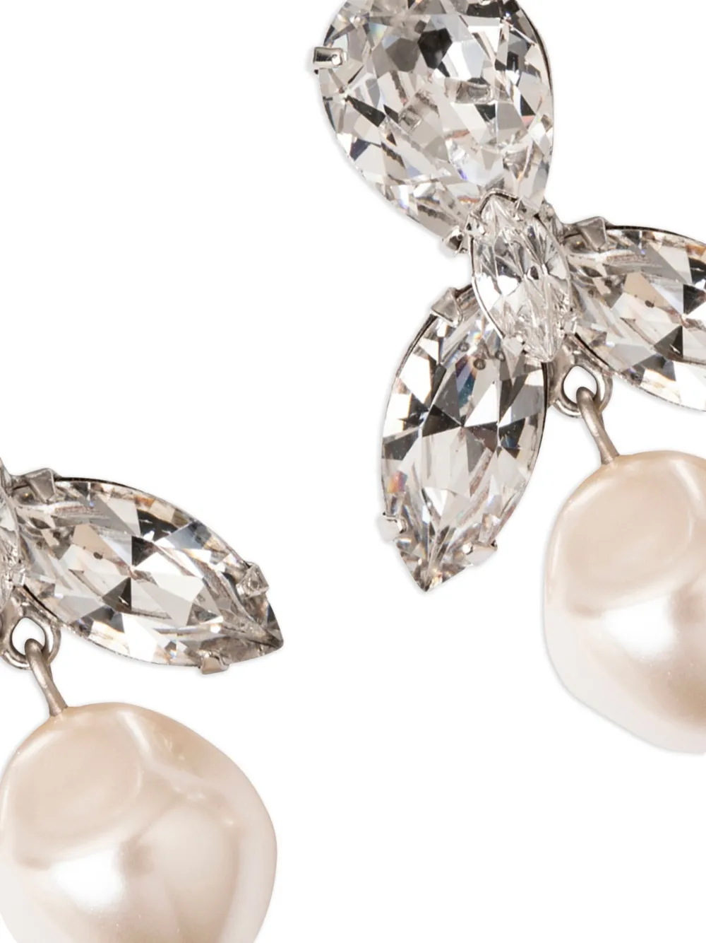Jennifer Behr Aren Earrings In White