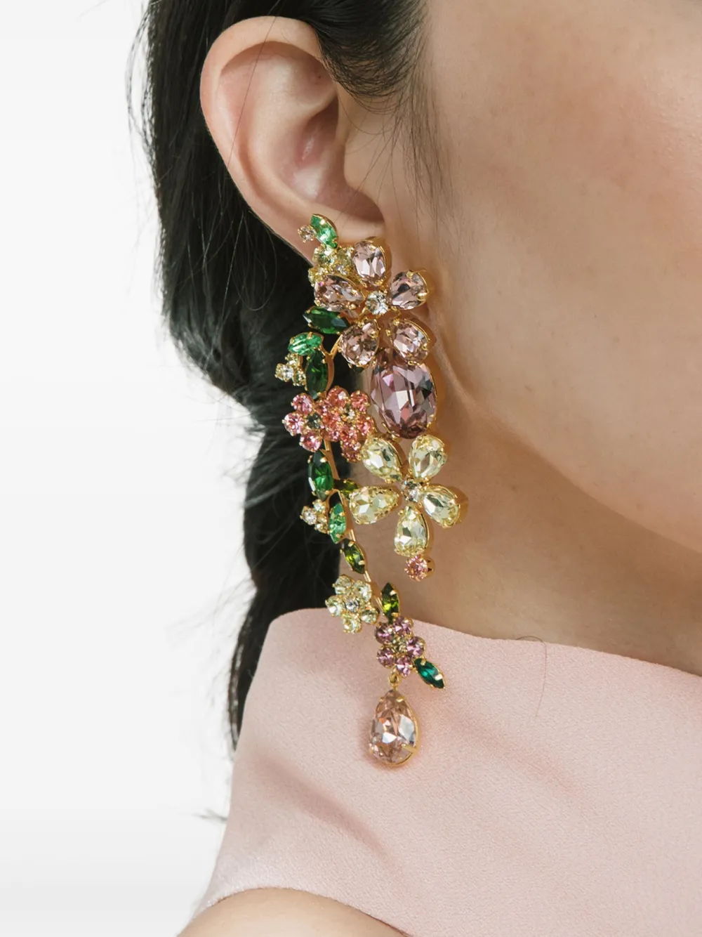 Jennifer Behr Bellemy earrings - Roze