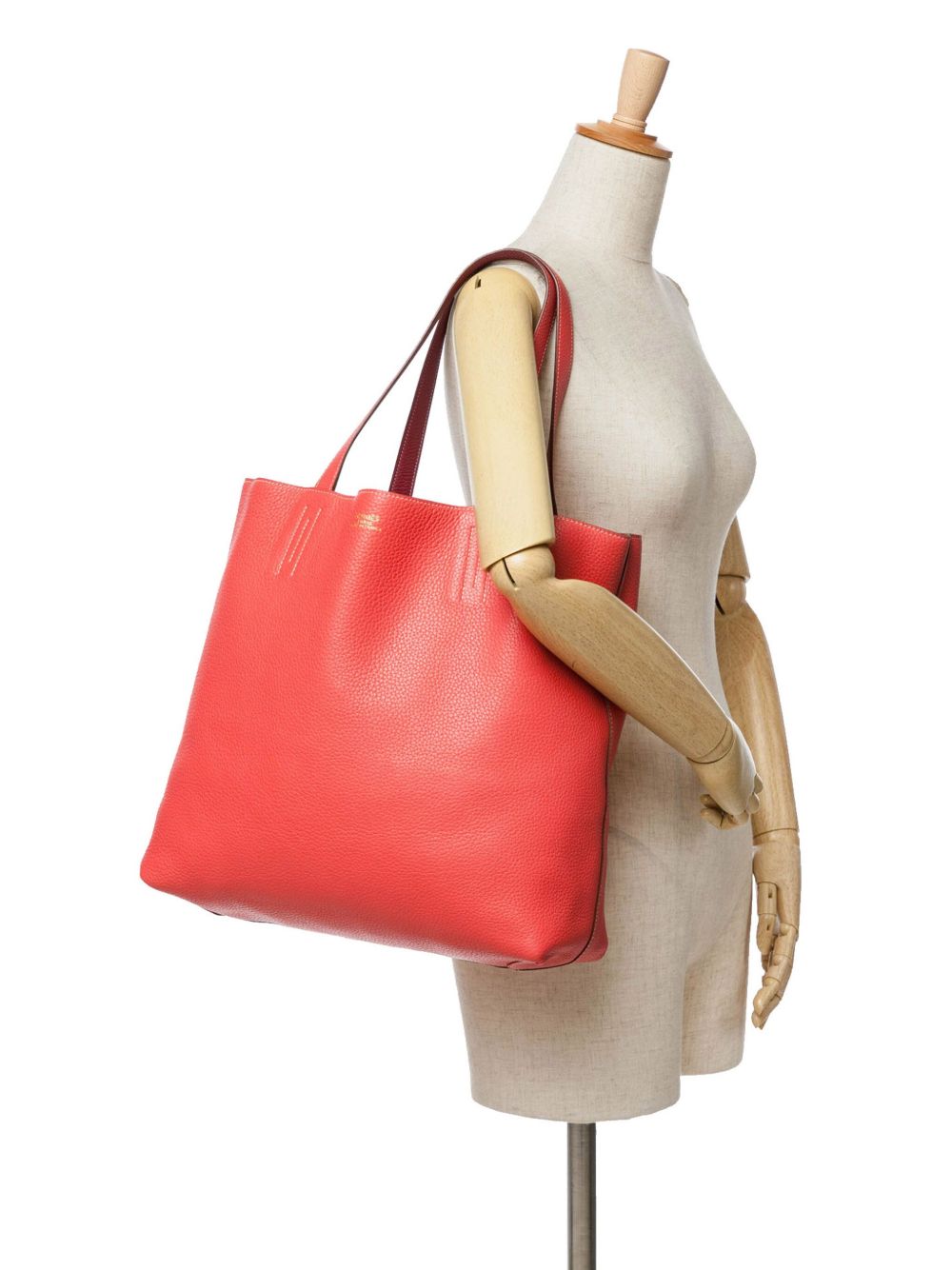 Hermès Pre-Owned 2014 Clemence Double Sens 36 shopper - Rood