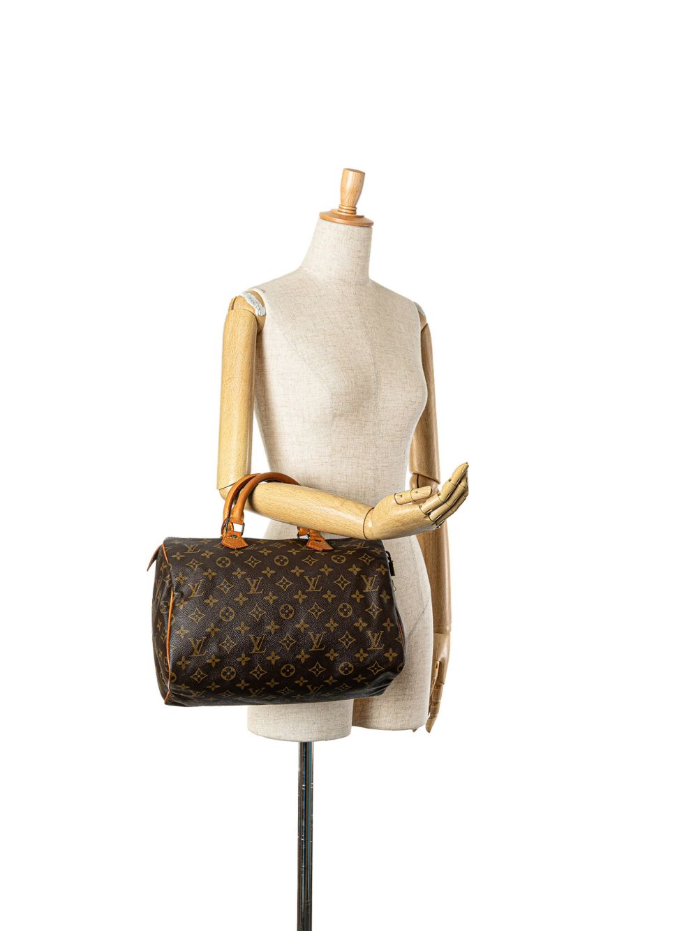 Louis Vuitton Pre-Owned 1980s Monogram Speedy 30 boston bag - Brown