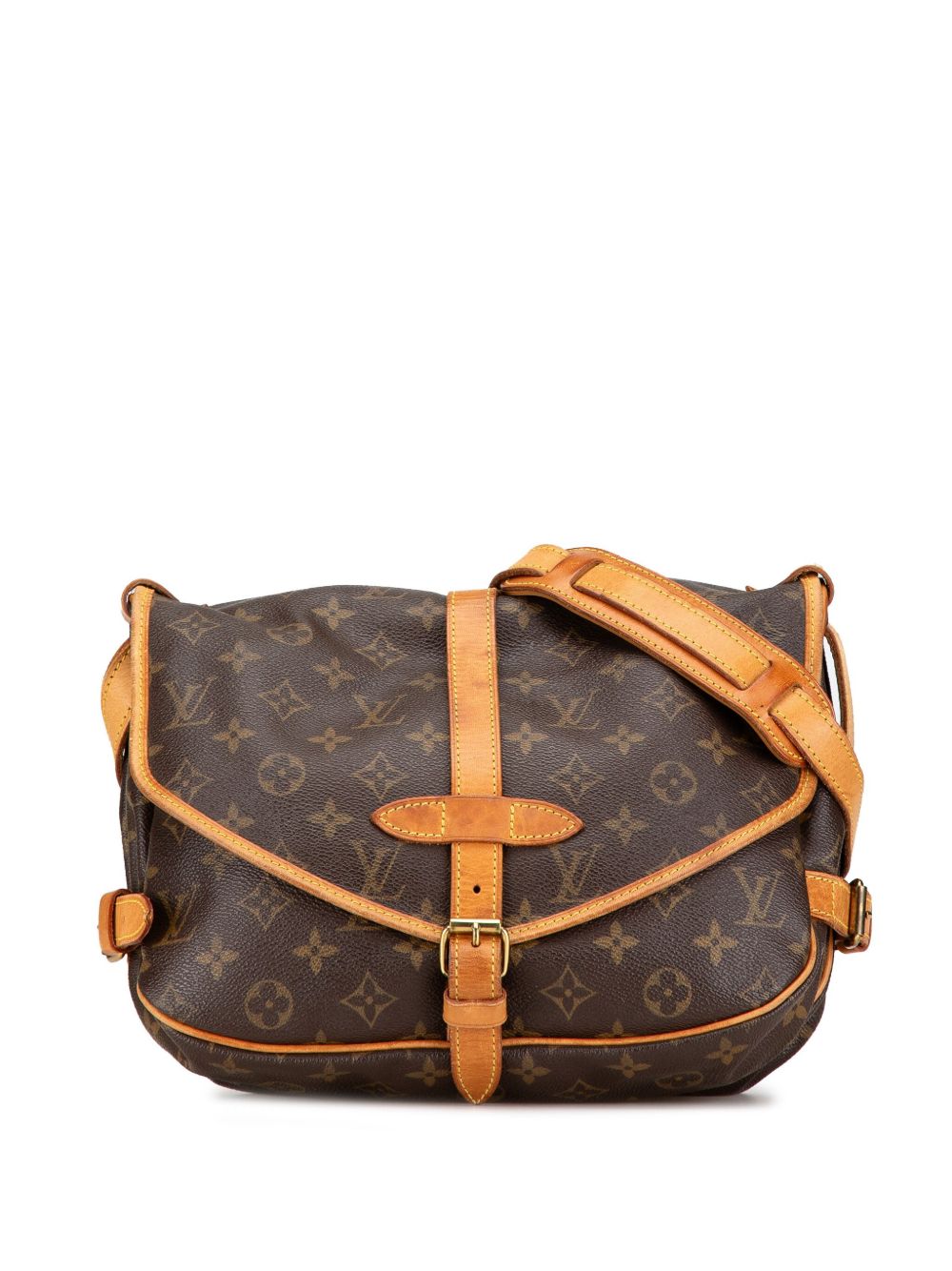 LOUIS VUITTON 1999 MONOGRAM SAUMUR 30 CROSSBODY BAG