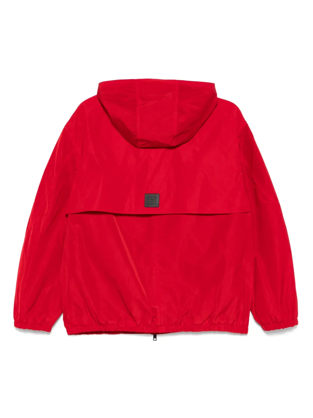 Lanvin Windjack met logopatch - Rood