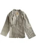 Uma Wang wrap shirt - Grey