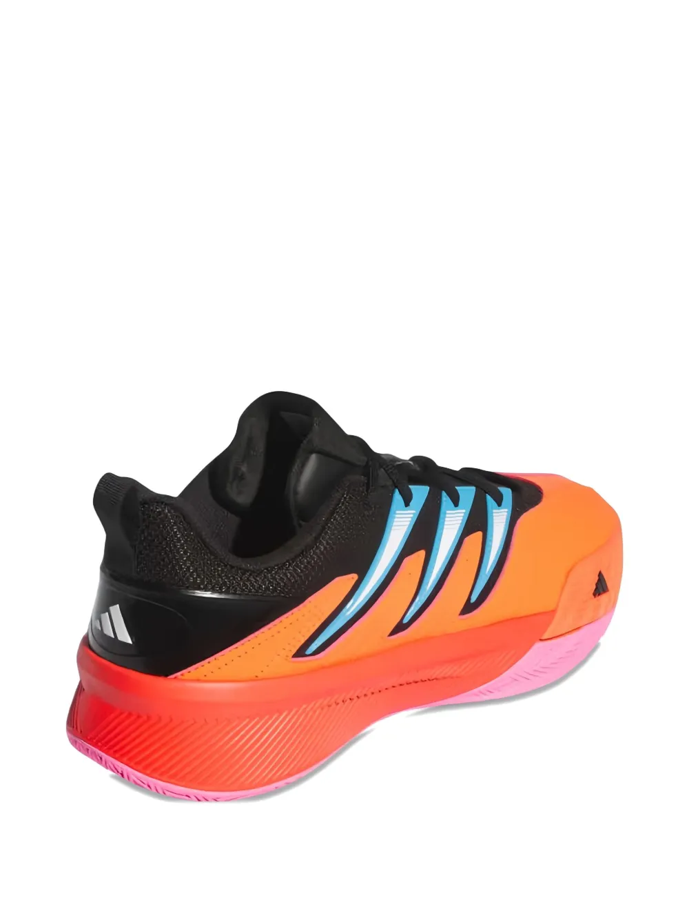 adidas Dame Certified 3 Low "Solar Red Core Black Cloud White" sneakers